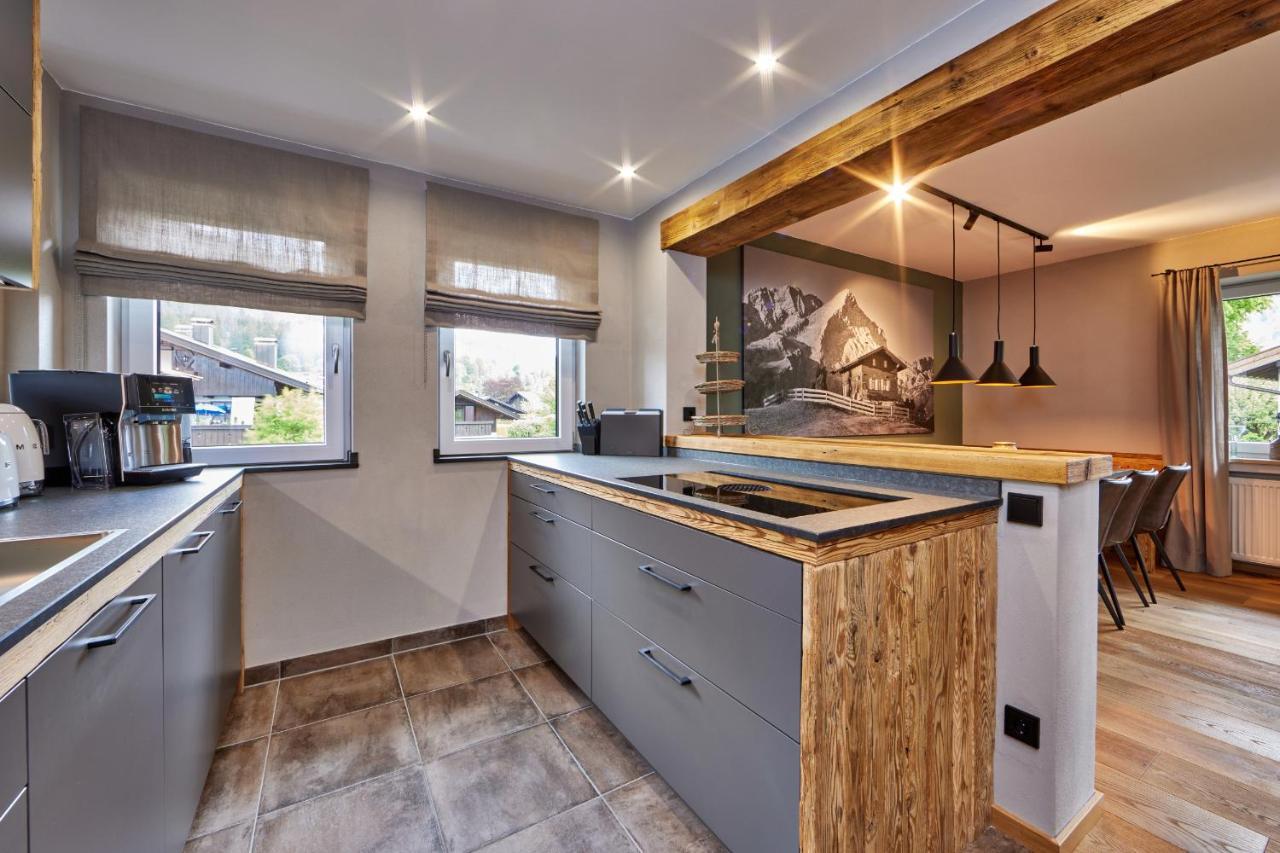 Ferienwohnung Reintal Mit Sauna Fuer 2-6 Personen 110 Qm Garmisch-Partenkirchen Exterior photo